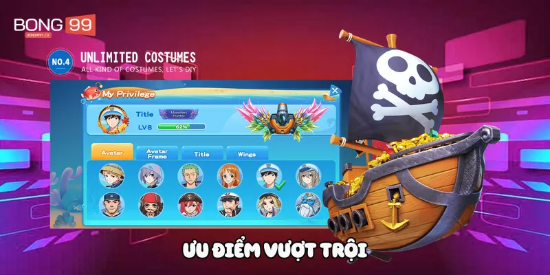 Ưu điểm vượt trội