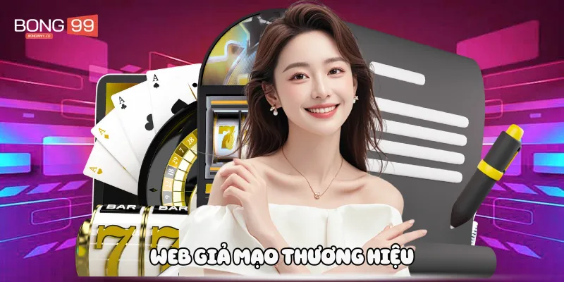 Web giả mạo thương hiệu